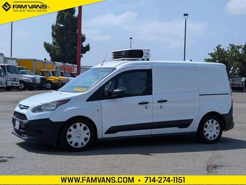 Frozen White 2017 Ford Transit Connect XL