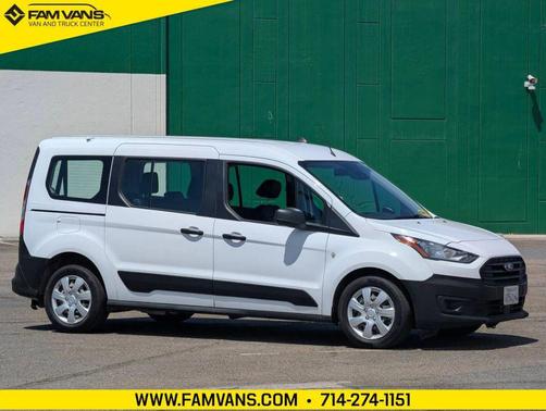 Frozen White 2023 Ford Transit Connect XL w/Rear Liftgate
