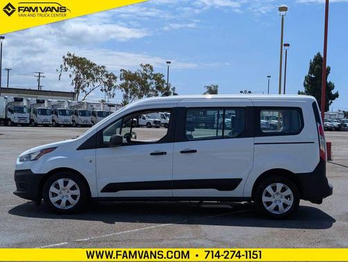 Frozen White 2023 Ford Transit Connect XL w/Rear Liftgate