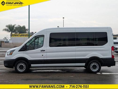 Oxford White 2023 Ford Transit-350 XL