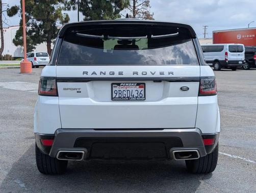 White 2022 Land Rover Range Rover Sport HSE Silver Edition