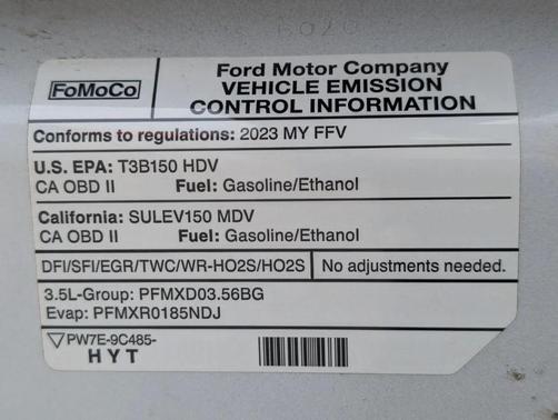 Oxford White 2023 Ford Transit-350 XLT