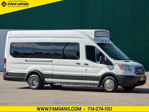 Magnetic Metallic 2017 Ford Transit-350 XLT
