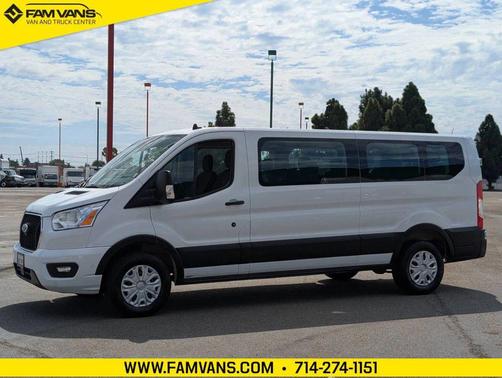 Oxford White 2021 Ford Transit-350 XLT