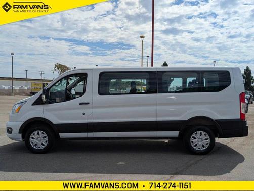 Oxford White 2021 Ford Transit-350 XLT