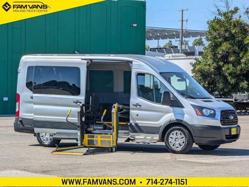 Ingot Silver Metallic 2018 Ford Transit-350 XL