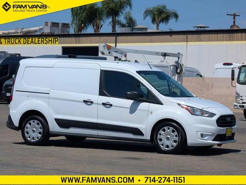 Frozen White 2020 Ford Transit Connect XLT