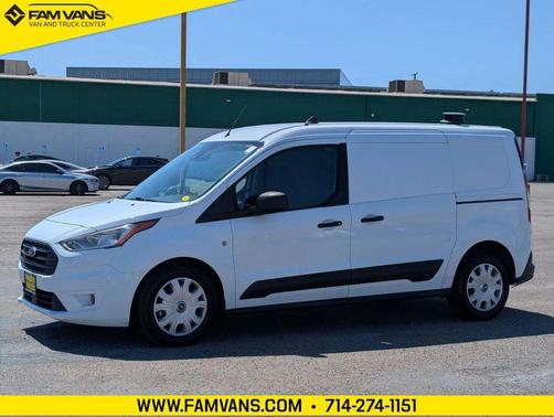 Frozen White 2020 Ford Transit Connect XLT