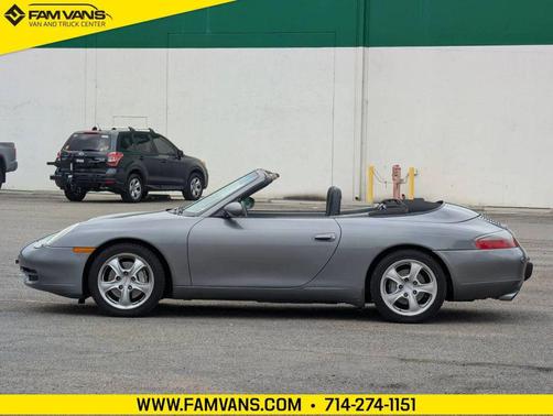 Gray 2001 Porsche 911 Carrera 4