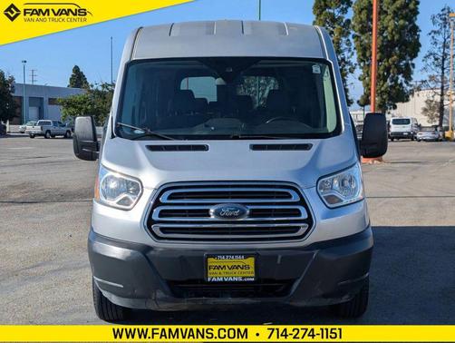 Ingot Silver Metallic 2018 Ford Transit-350 XLT