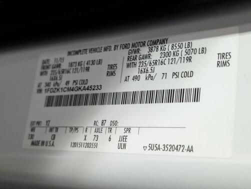 2016 Ford Transit-150 XLT