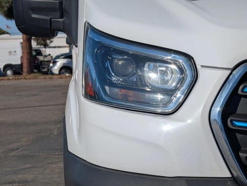 Oxford White 2023 Ford E-Transit T-350 High Roof