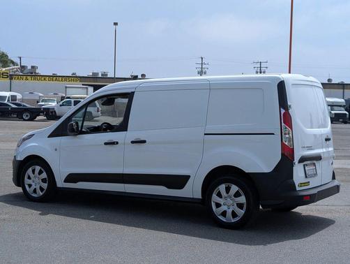 Frozen White 2021 Ford Transit Connect XL Cargo Van