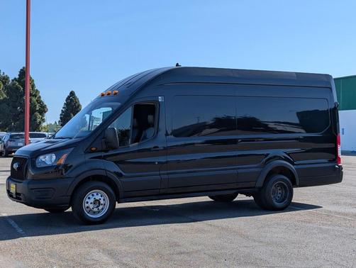 Agate Black Metallic 2024 Ford Transit-350 Base