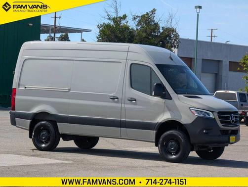 Gray 2022 Mercedes-Benz Sprinter 2500 Standard Roof