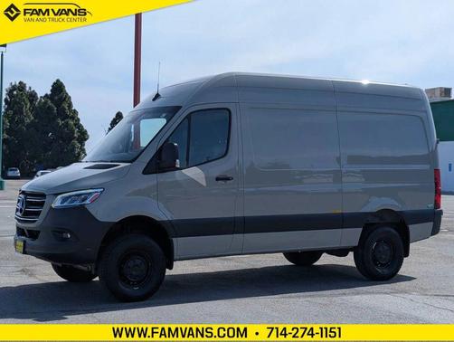 Gray 2022 Mercedes-Benz Sprinter 2500 Standard Roof