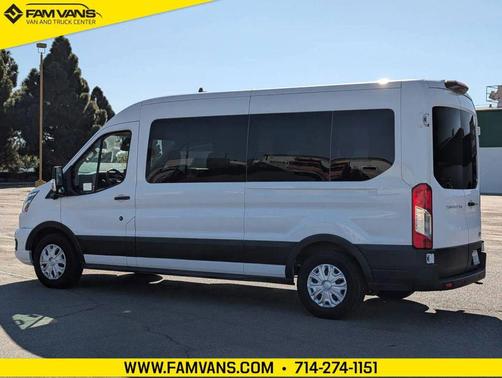 Oxford White 2023 Ford Transit-350 XLT