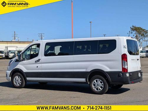 Oxford White 2024 Ford Transit-350 XLT