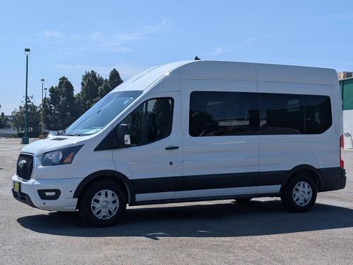Oxford White 2024 Ford Transit-350 XLT