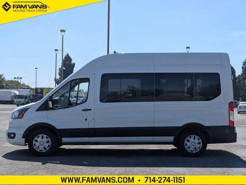 Oxford White 2024 Ford Transit-350 XLT