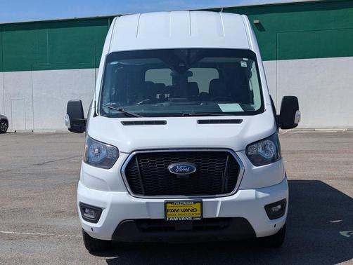 Oxford White 2024 Ford Transit-350 XLT