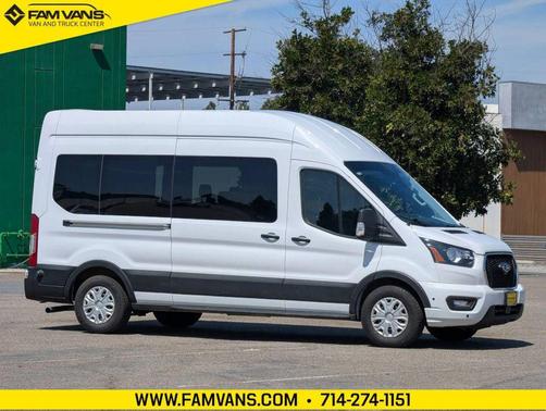 Oxford White 2024 Ford Transit-350 XLT