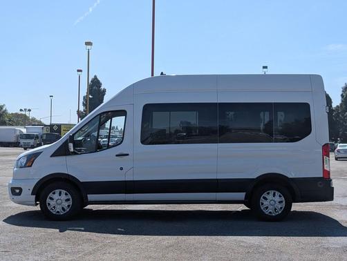 Oxford White 2024 Ford Transit-350 XLT