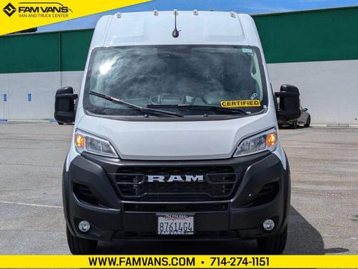 Bright White Clearcoat 2026 RAM ProMaster 2500 Tradesman