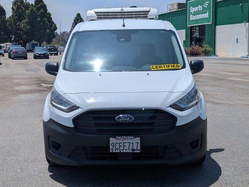 Frozen White 2022 Ford Transit Connect XL Cargo Van