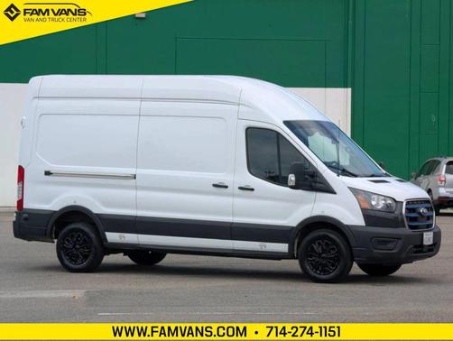 Oxford White 2022 Ford E-Transit T-350 High Roof