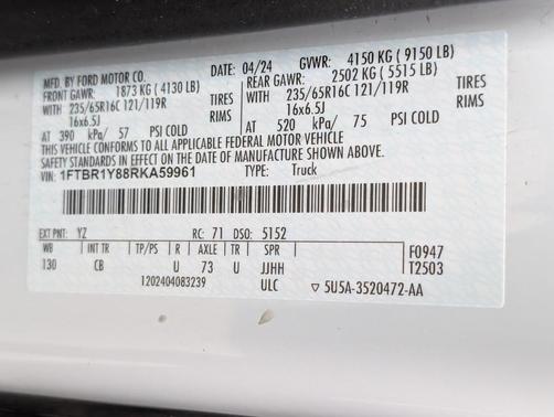 2024 Ford Transit-250 Base