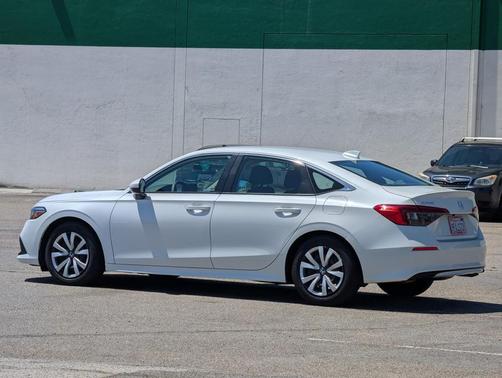 Platinum White Pearl 2023 Honda Civic LX