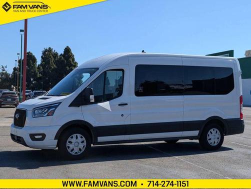 Oxford White 2023 Ford Transit-350 XLT