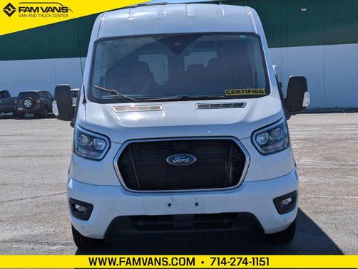 Oxford White 2023 Ford Transit-350 XLT