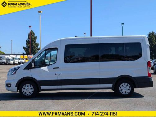 Oxford White 2023 Ford Transit-350 XLT