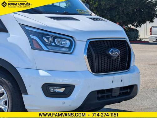 Oxford White 2023 Ford Transit-350 XLT