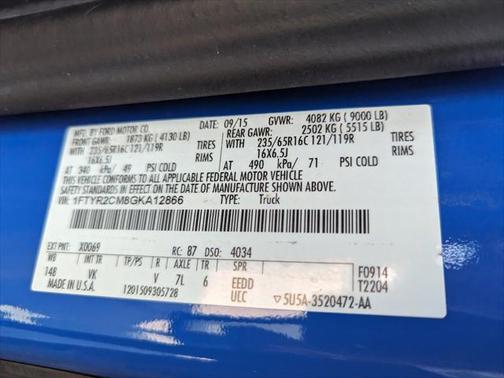 2016 Ford Transit-250 Base