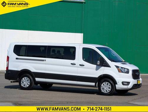Oxford White 2024 Ford Transit-350 XLT