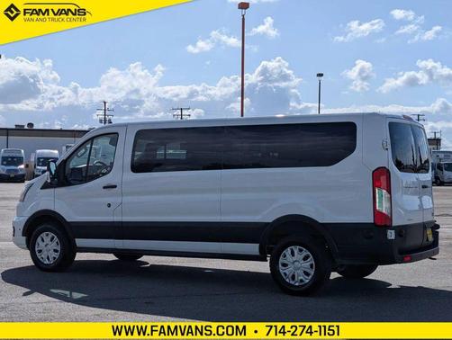 Oxford White 2024 Ford Transit-350 XLT
