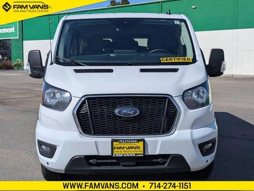 Oxford White 2024 Ford Transit-350 XLT