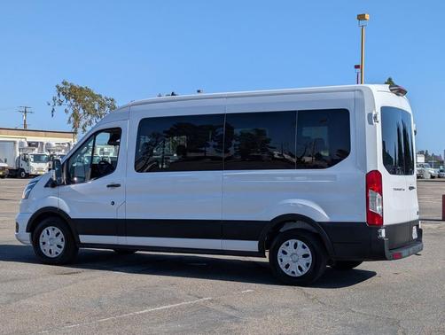Oxford White 2023 Ford Transit-350 XLT