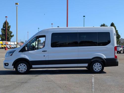 Oxford White 2023 Ford Transit-350 XLT