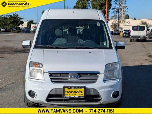 Frozen White 2012 Ford Transit Connect XLT Premium
