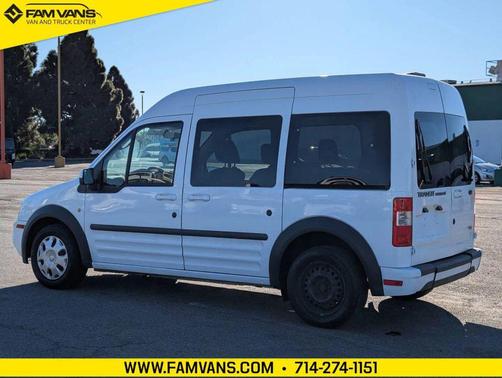 Frozen White 2012 Ford Transit Connect XLT Premium