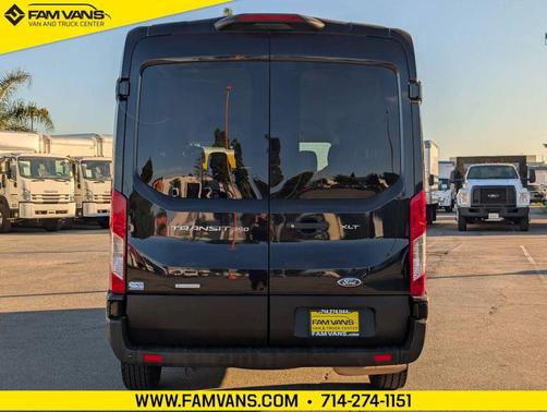 Agate Black Metallic 2022 Ford Transit-350 XLT