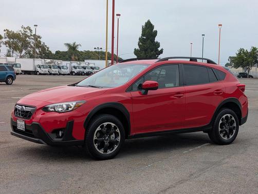 Pure Red 2023 Subaru Crosstrek Premium
