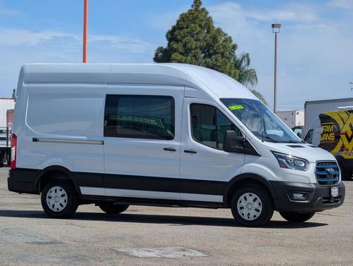 Oxford White 2023 Ford E-Transit T-350 High Roof