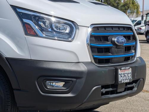 Oxford White 2023 Ford E-Transit T-350 High Roof