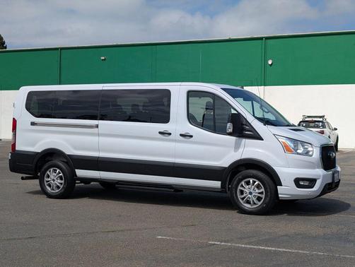 Oxford White 2021 Ford Transit-350 XLT
