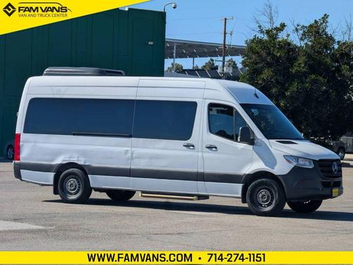 White 2021 Mercedes-Benz Sprinter 2500 High Roof